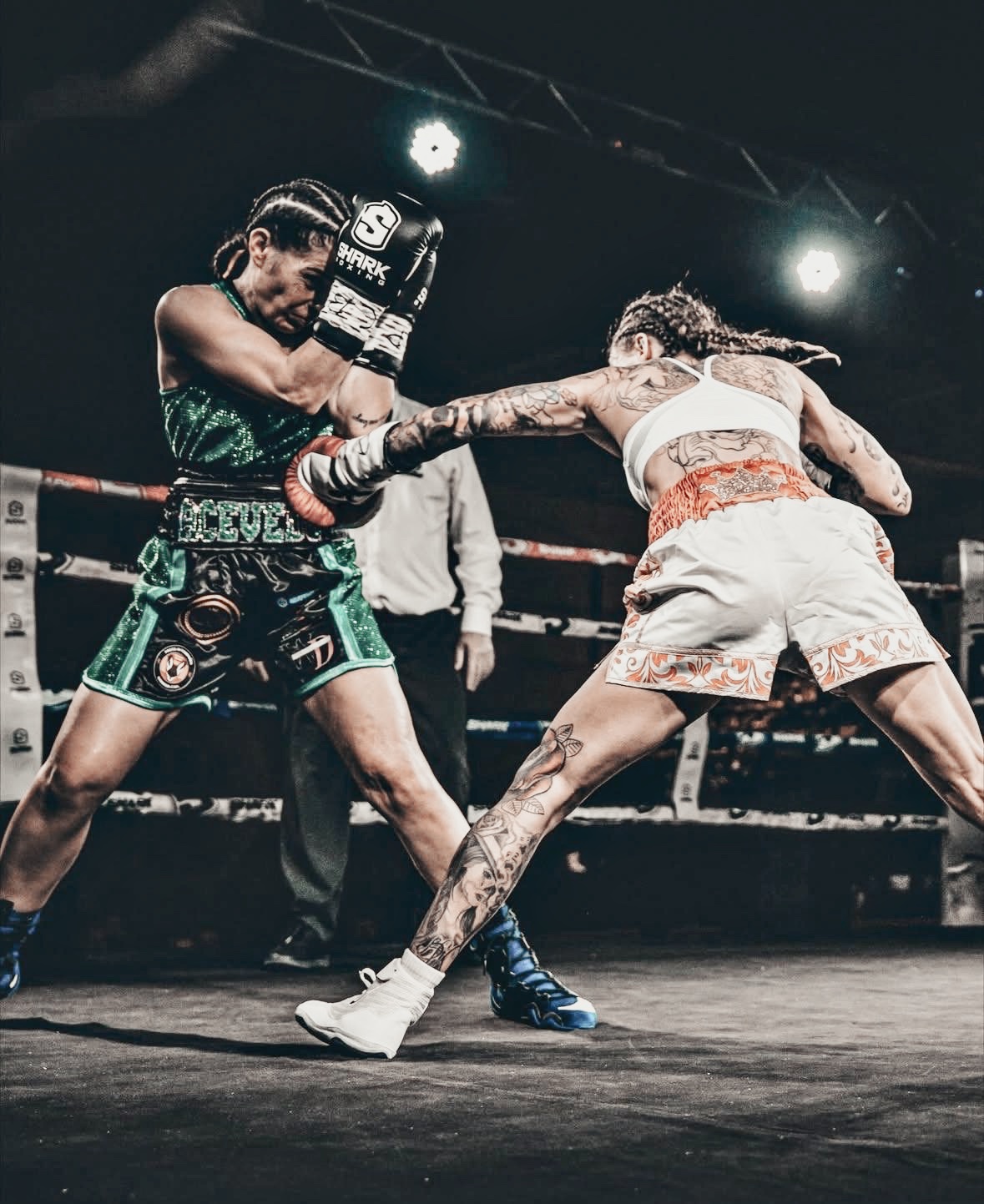 Farah El Bousairi en el ring, Palma de Mallorca